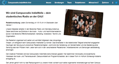 Desktop Screenshot of campusradiokiel.de